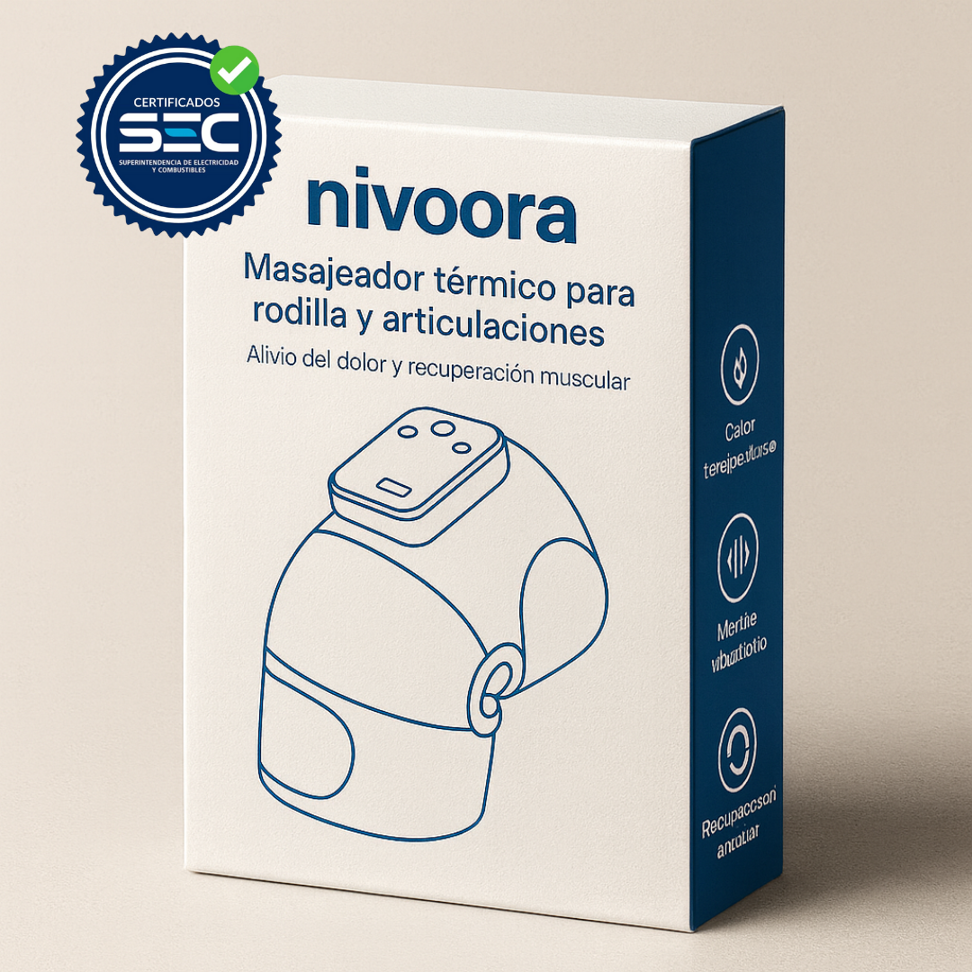 nivoora™ – El detalle que transforma su dolor de rodillas en alivio y sonrisas
